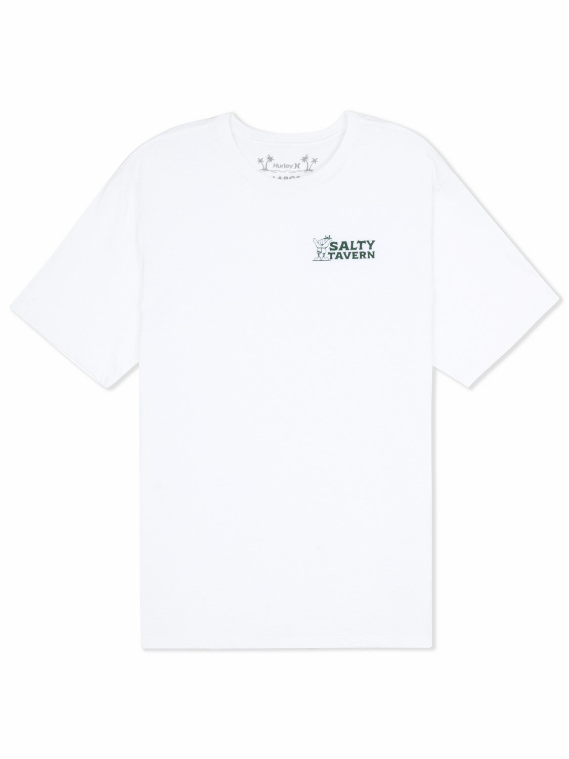 Salty Tavern Short Sleeve | Hurley - White