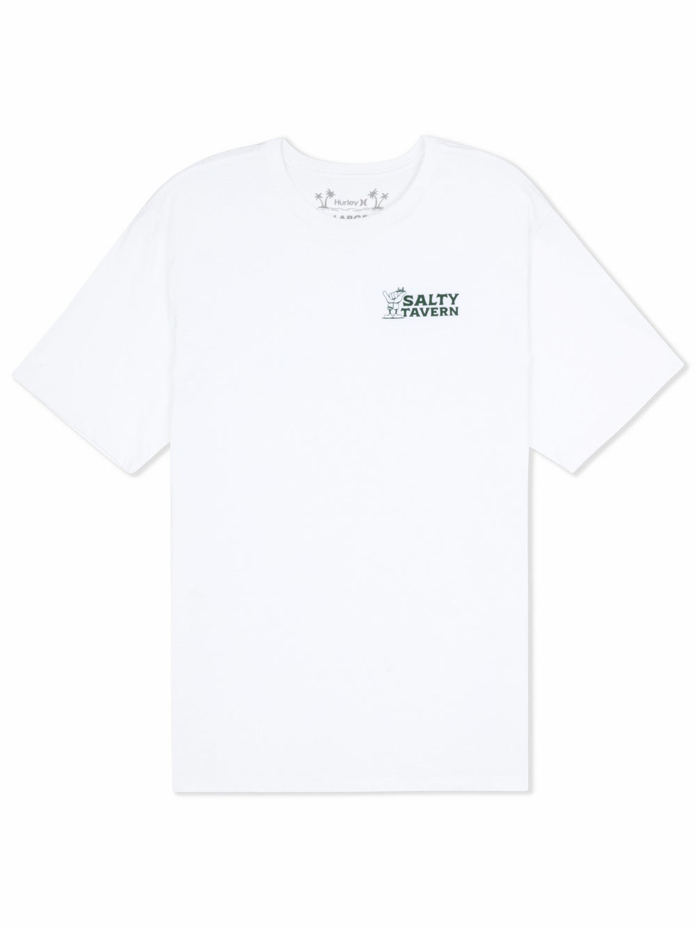 Salty Tavern Short Sleeve | Hurley - White