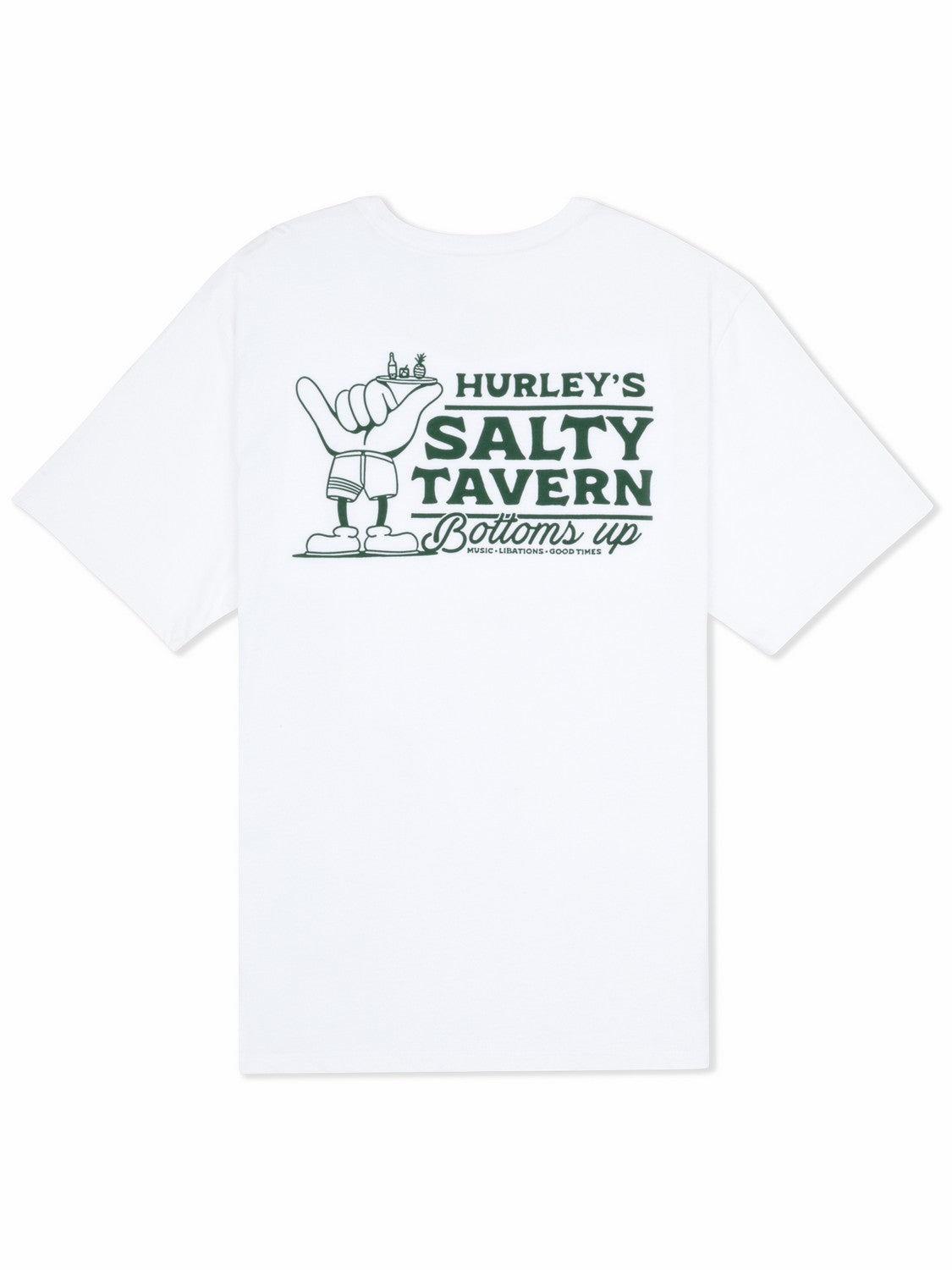 Salty Tavern Short Sleeve | Hurley - White