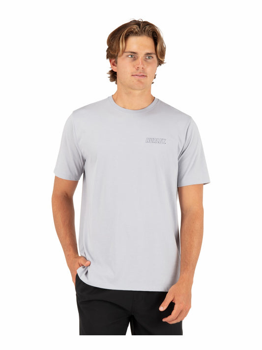 H20-Dri Fastlane Lined Short Sleeve | Hurley - Light Asteroid