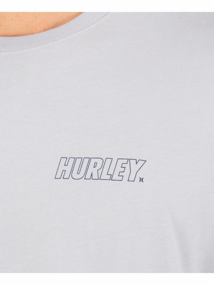 H20-Dri Fastlane Lined Short Sleeve | Hurley - Light Asteroid