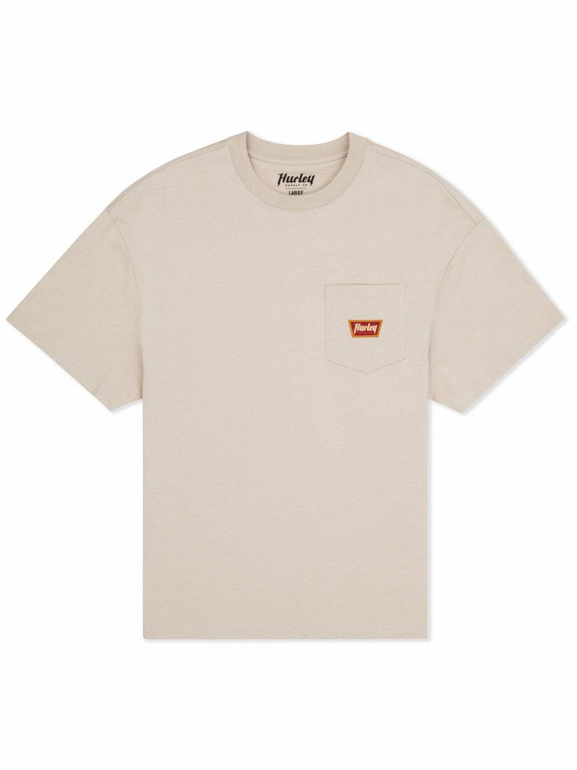 Built Patch Pocket Short Sleeve | Hurley - Bone