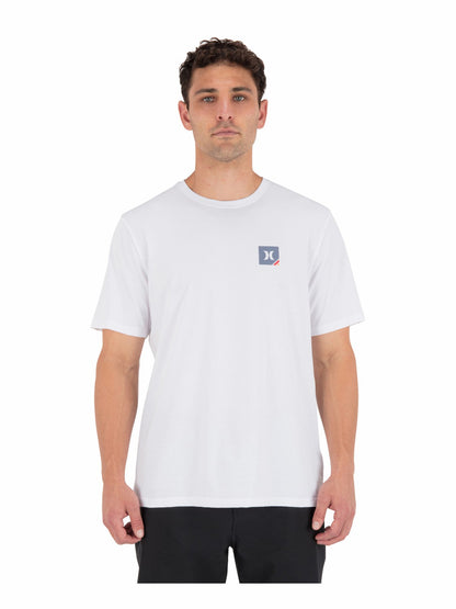 Corner Short Sleeve | Hurley - White