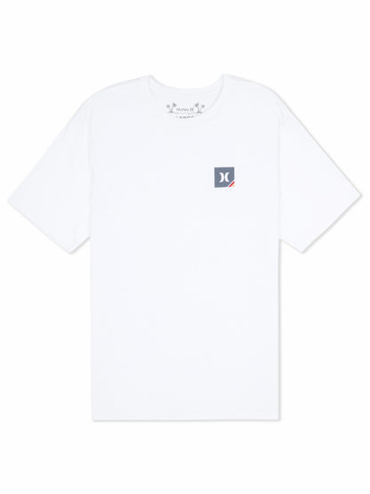 Corner Short Sleeve | Hurley - White