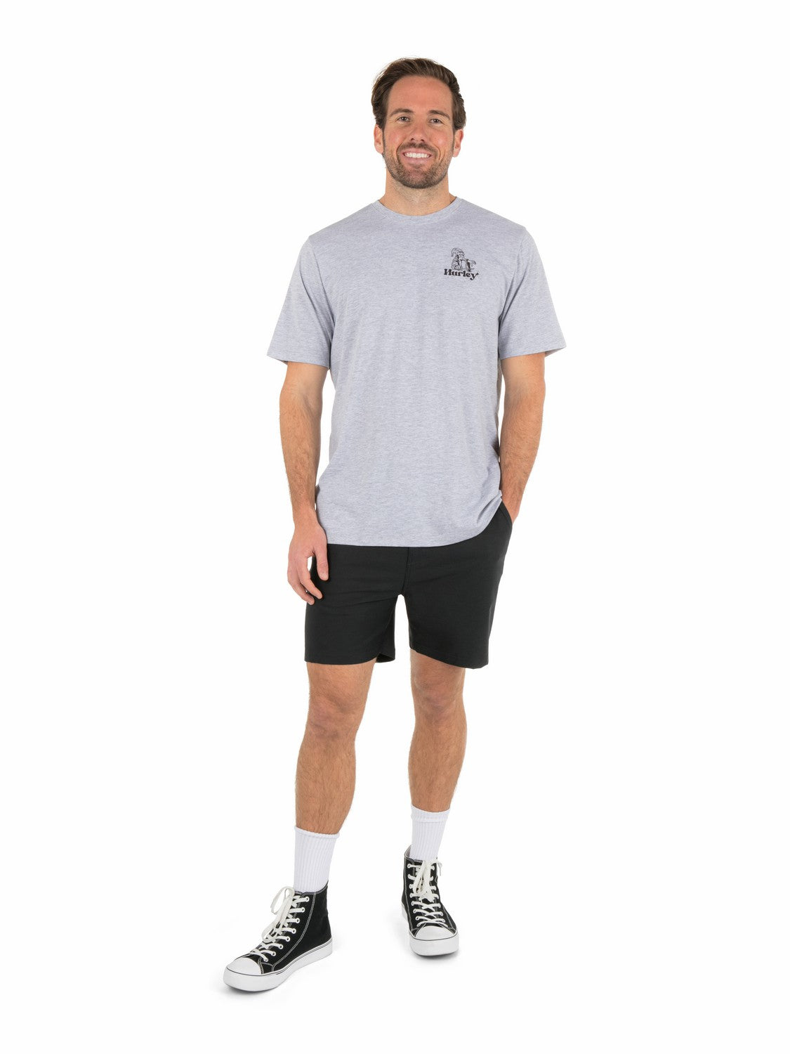 Ding Repair Short Sleeve | Hurley - Dark Grey Htr