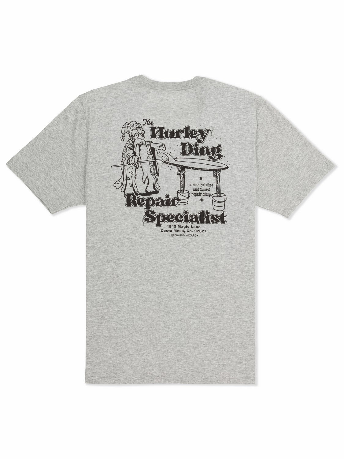 Ding Repair Short Sleeve | Hurley - Dark Grey Htr