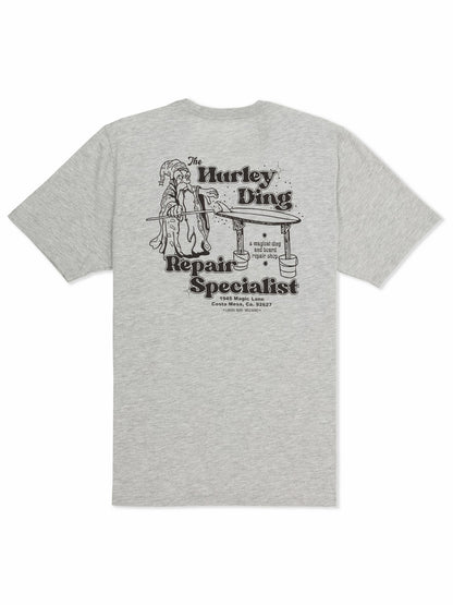 Ding Repair Short Sleeve | Hurley - Dark Grey Htr
