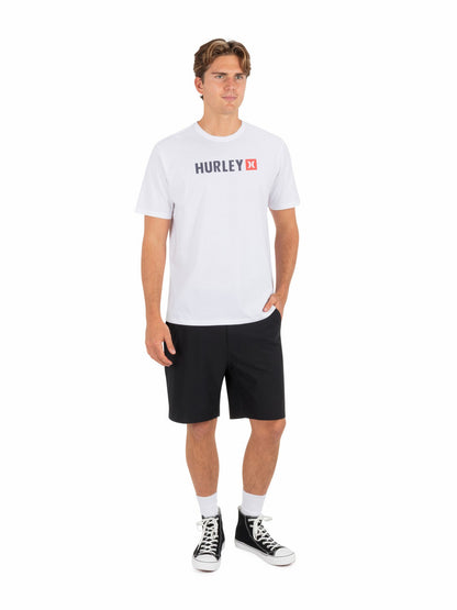 The Box Short Sleeve | Hurley - White