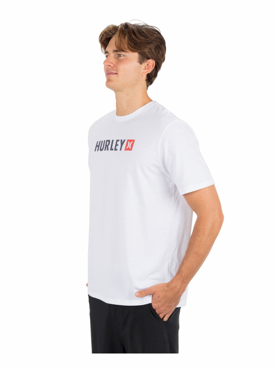 The Box Short Sleeve | Hurley - White