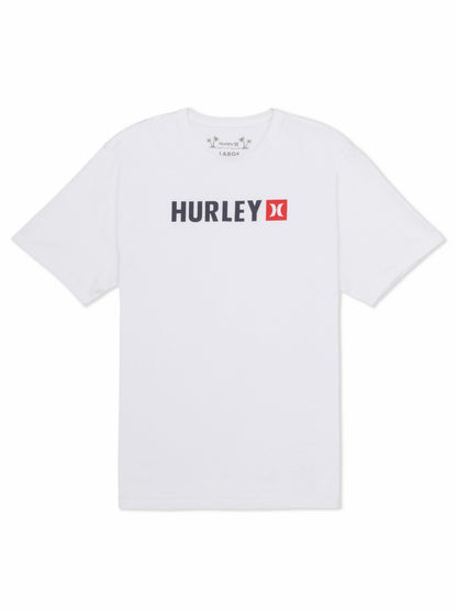 The Box Short Sleeve | Hurley - White