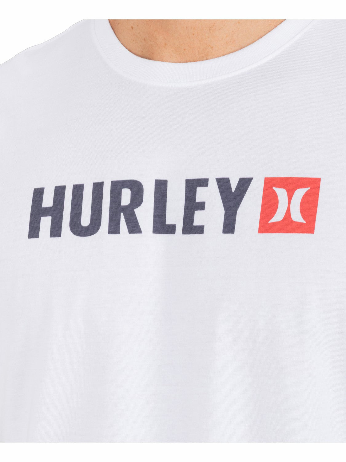 The Box Short Sleeve | Hurley - White