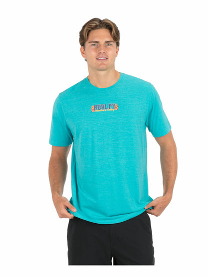 Sippin On Paradise Short Sleeve | Hurley - Barracuda Heather