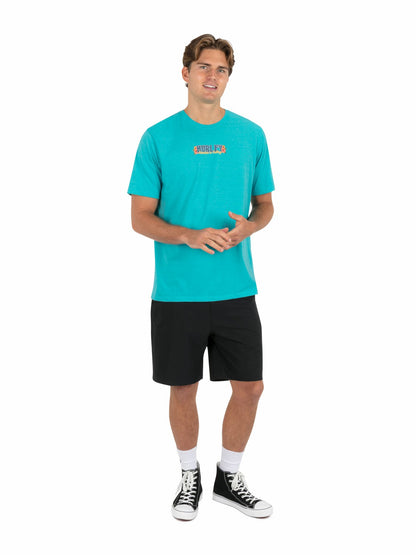 Sippin On Paradise Short Sleeve | Hurley - Barracuda Heather