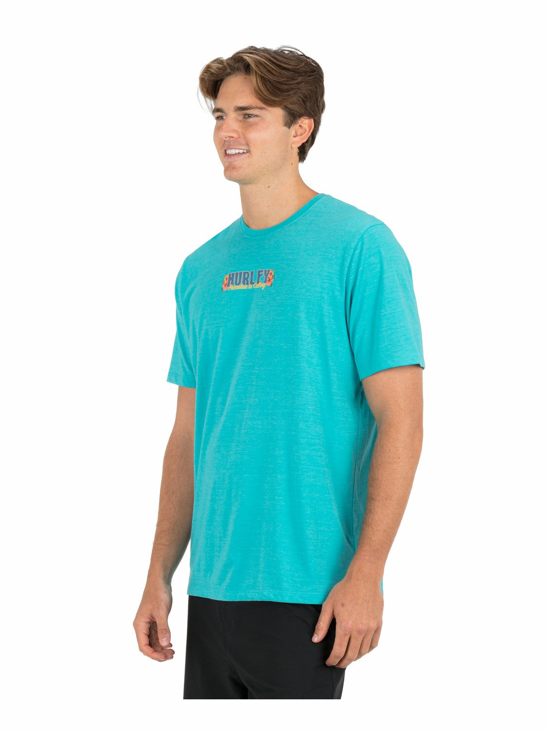 Sippin On Paradise Short Sleeve | Hurley - Barracuda Heather