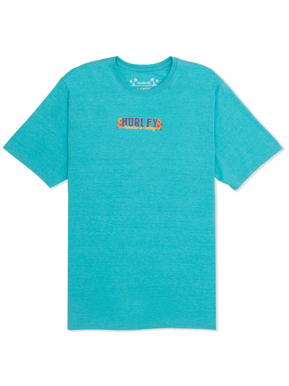 Sippin On Paradise Short Sleeve | Hurley - Barracuda Heather