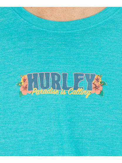 Sippin On Paradise Short Sleeve | Hurley - Barracuda Heather