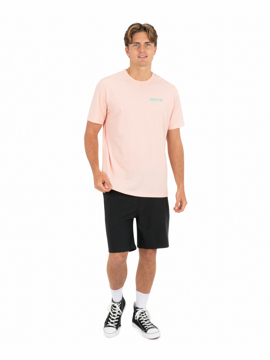 Fern Gradient Short Sleeve | Hurley - Candy Pink