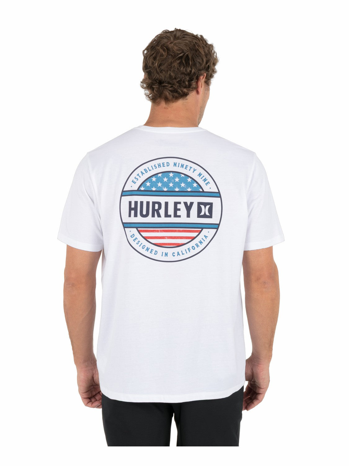 Filler Short Sleeve | Hurley - White