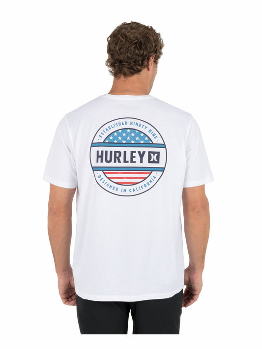 Filler Short Sleeve | Hurley - White