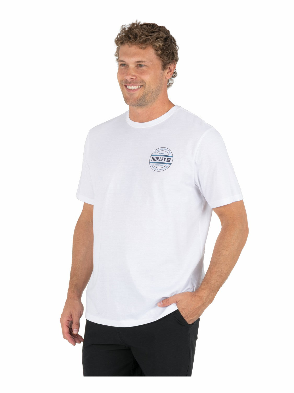 Filler Short Sleeve | Hurley - White