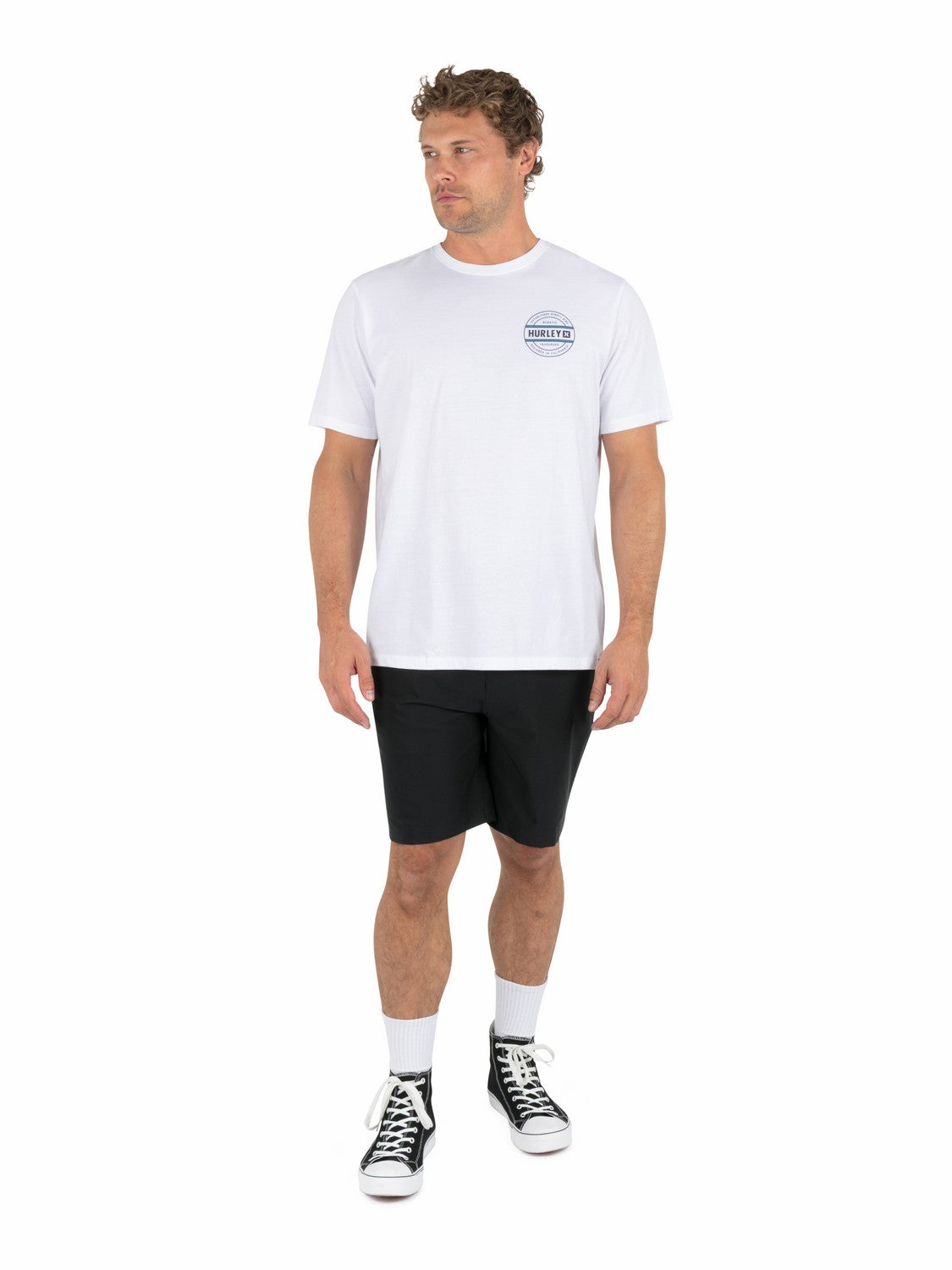 Filler Short Sleeve | Hurley - White