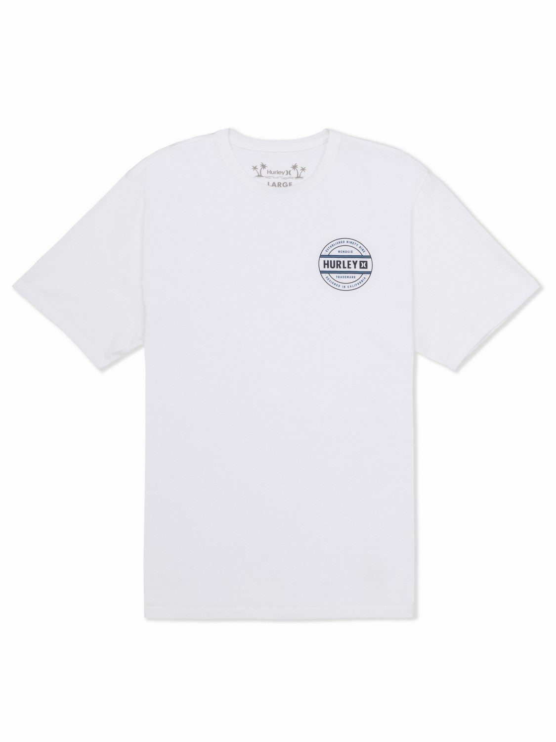 Filler Short Sleeve | Hurley - White