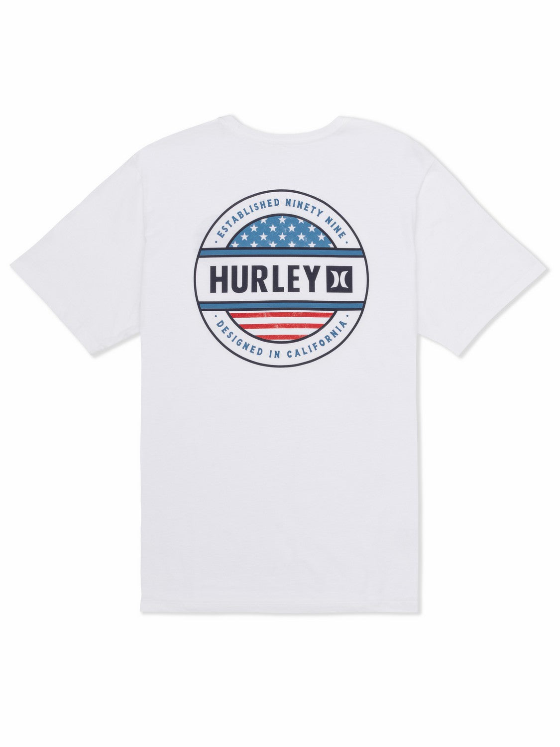 Filler Short Sleeve | Hurley - White