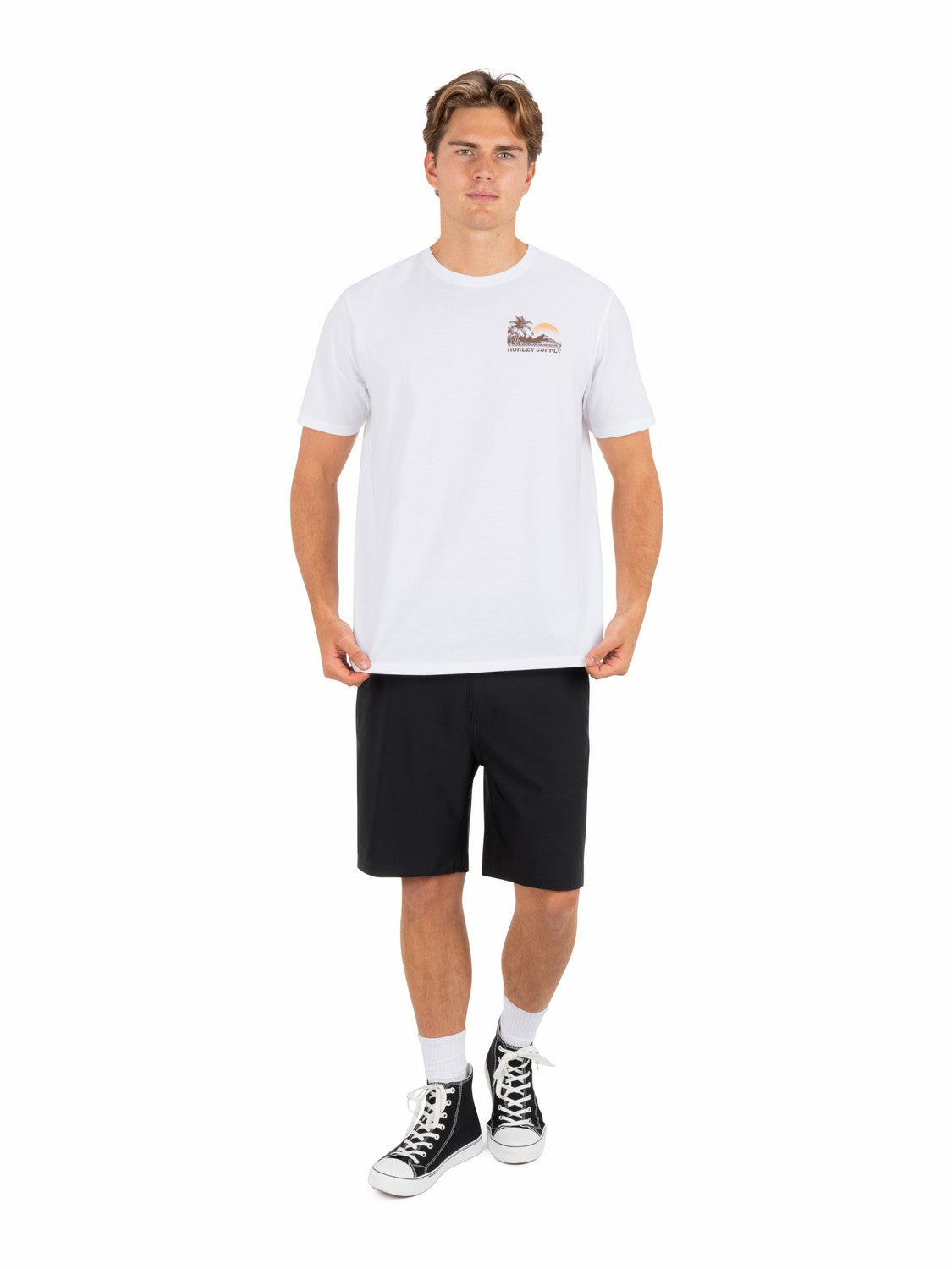 Island Scape Short Sleeve | Hurley - White