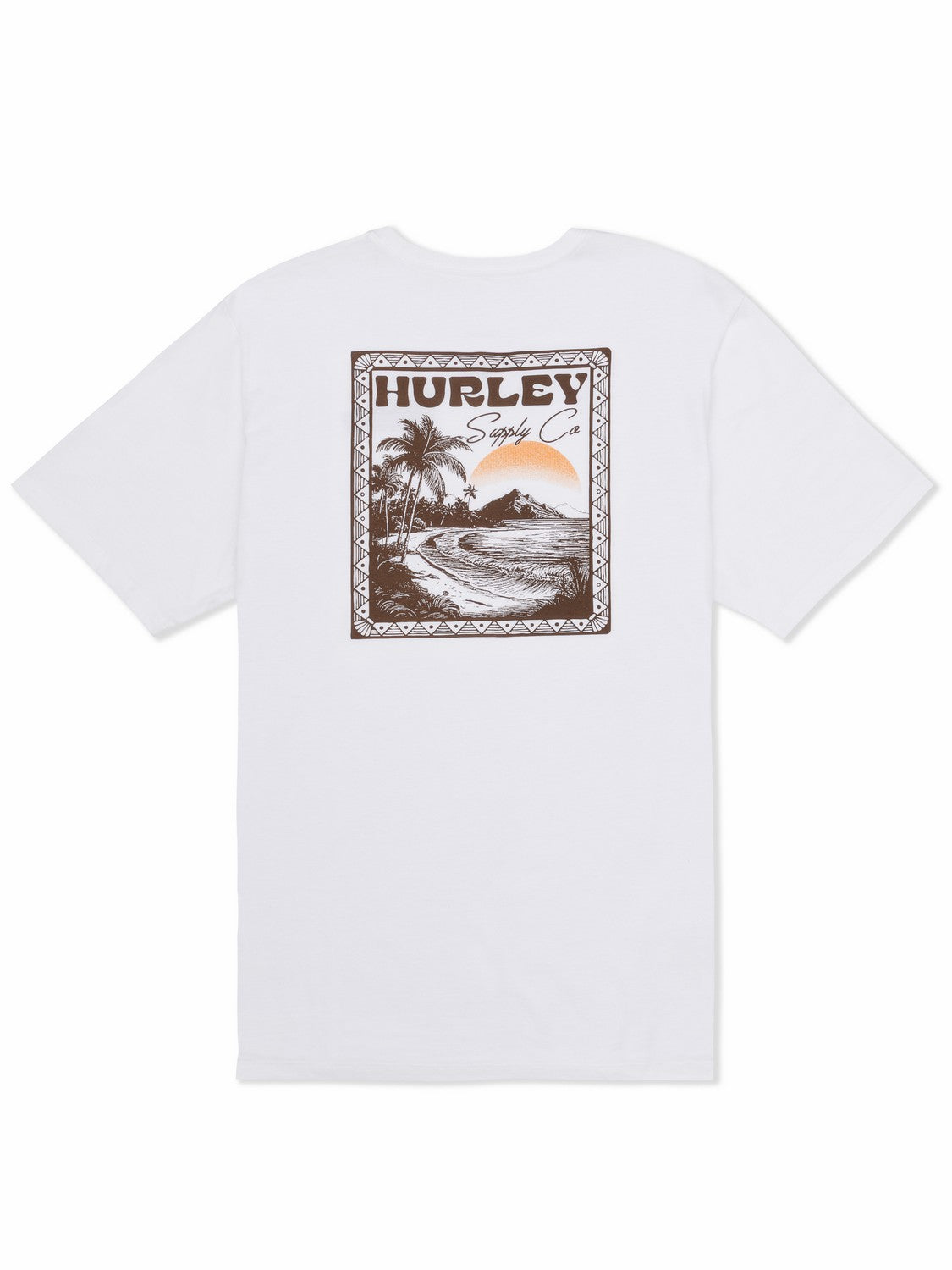 Island Scape Short Sleeve | Hurley - White