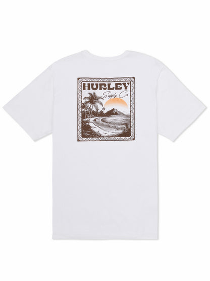 Island Scape Short Sleeve | Hurley - White