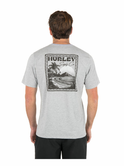 Island Scape Short Sleeve | Hurley - Dark Grey Heather