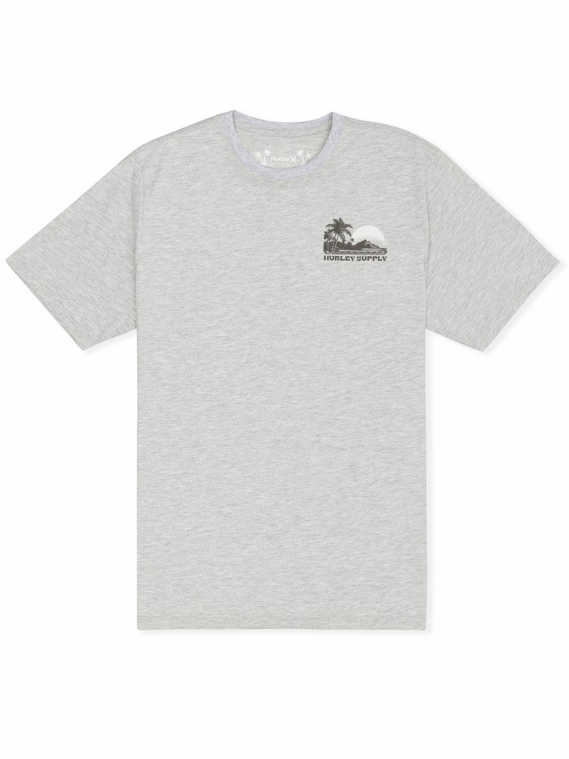 Island Scape Short Sleeve | Hurley - Dark Grey Heather