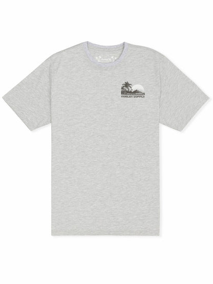 Island Scape Short Sleeve | Hurley - Dark Grey Heather