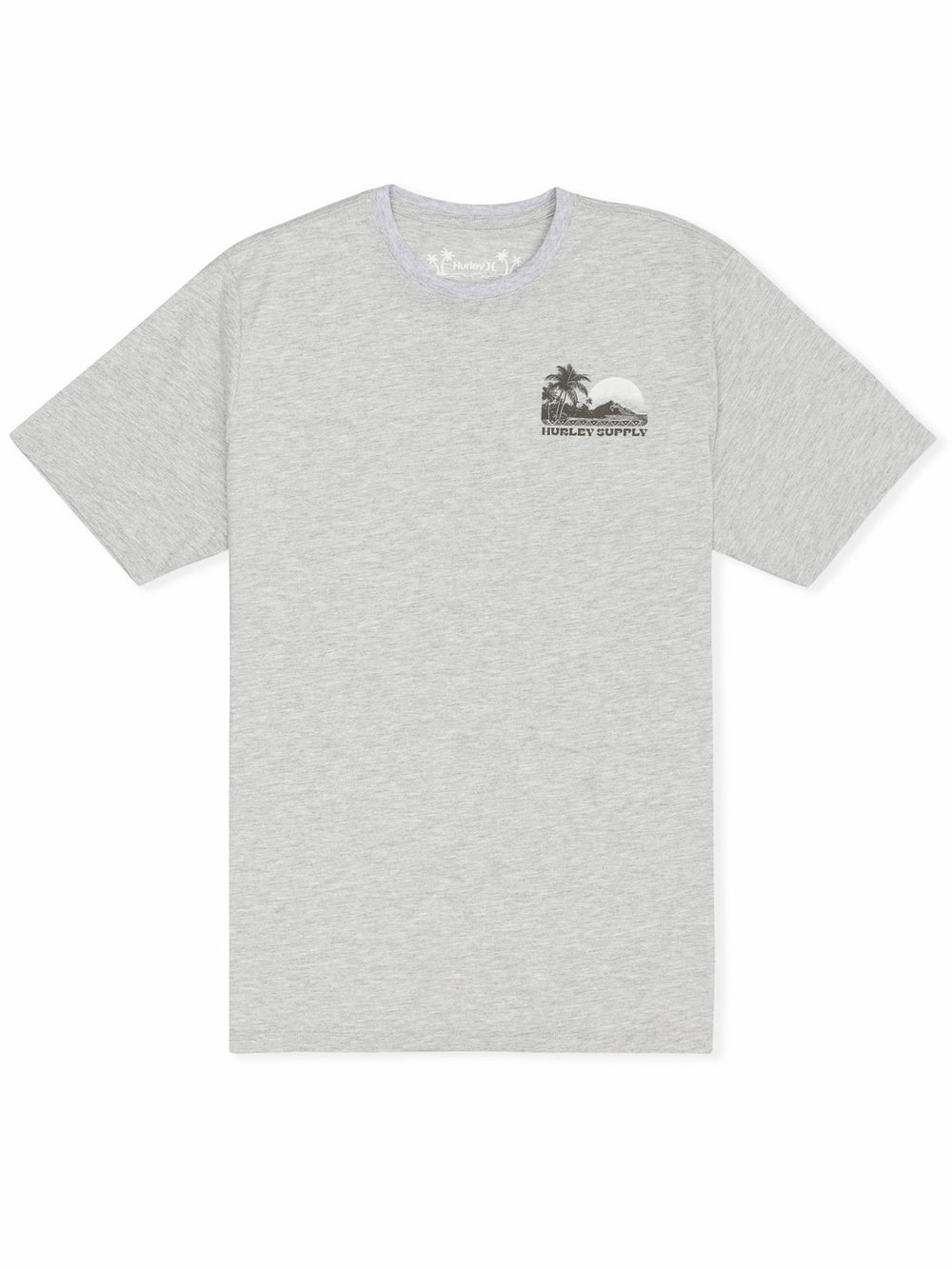 Island Scape Short Sleeve | Hurley - Dark Grey Heather