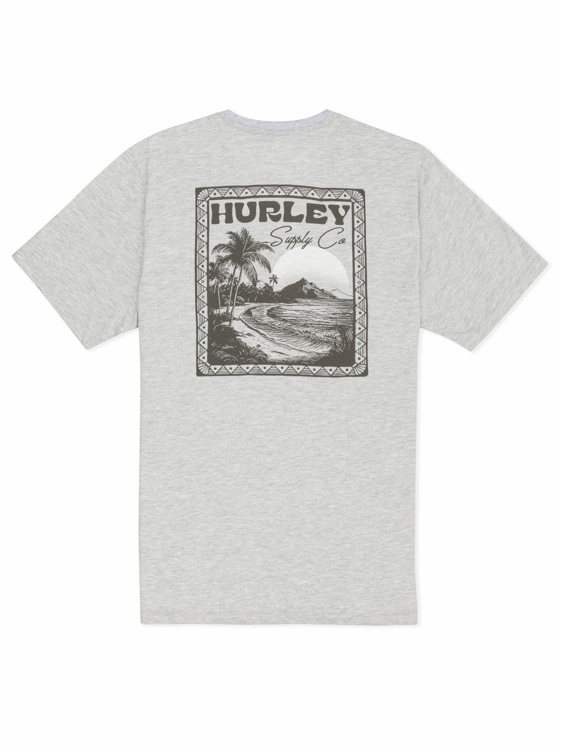 Island Scape Short Sleeve | Hurley - Dark Grey Heather