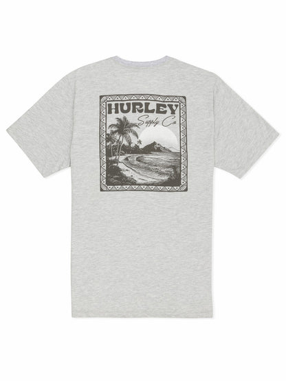 Island Scape Short Sleeve | Hurley - Dark Grey Heather