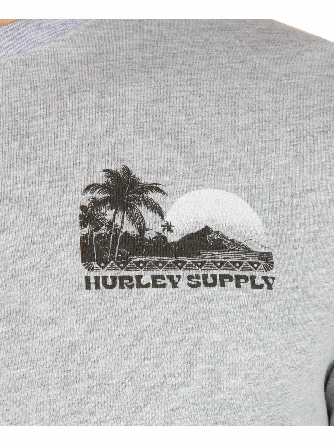 Island Scape Short Sleeve | Hurley - Dark Grey Heather