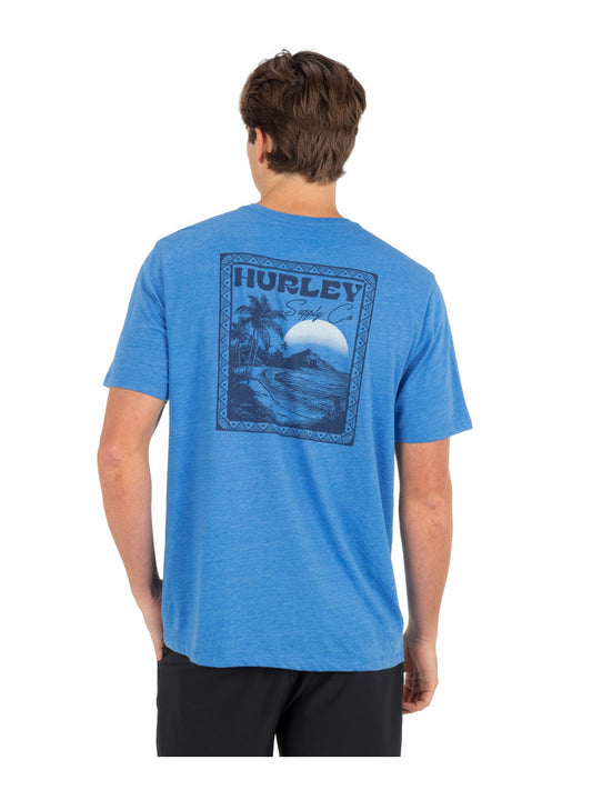 Island Scape Short Sleeve | Hurley - Seashore Heather