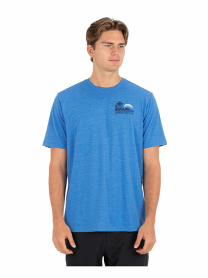 Island Scape Short Sleeve | Hurley - Seashore Heather