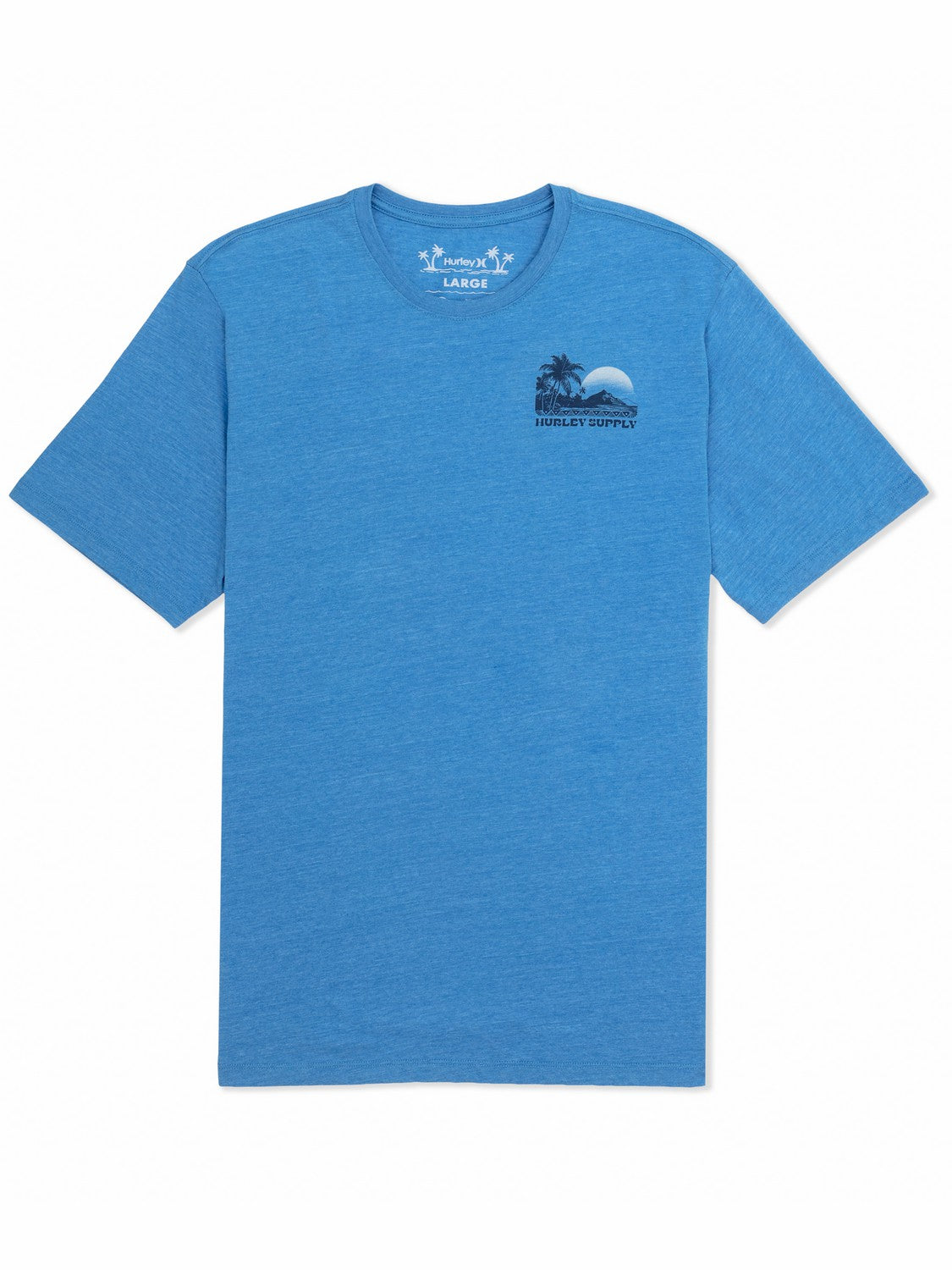 Island Scape Short Sleeve | Hurley - Seashore Heather