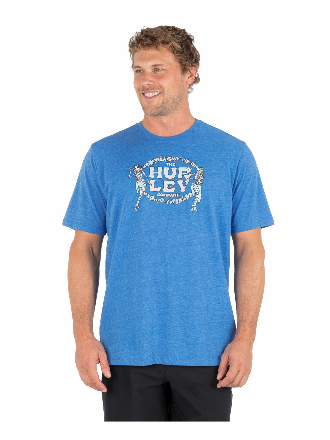 Skull Dancin Short Sleeve | Hurley - Seashore Heather