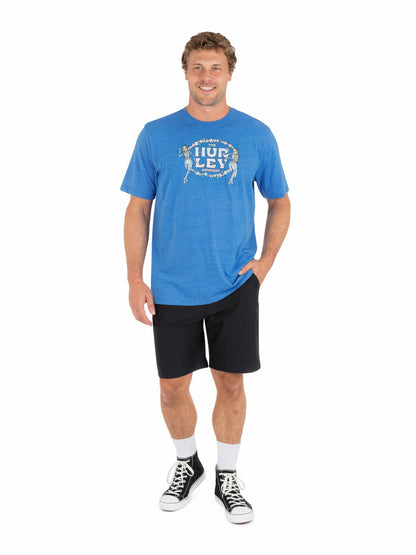 Skull Dancin Short Sleeve | Hurley - Seashore Heather