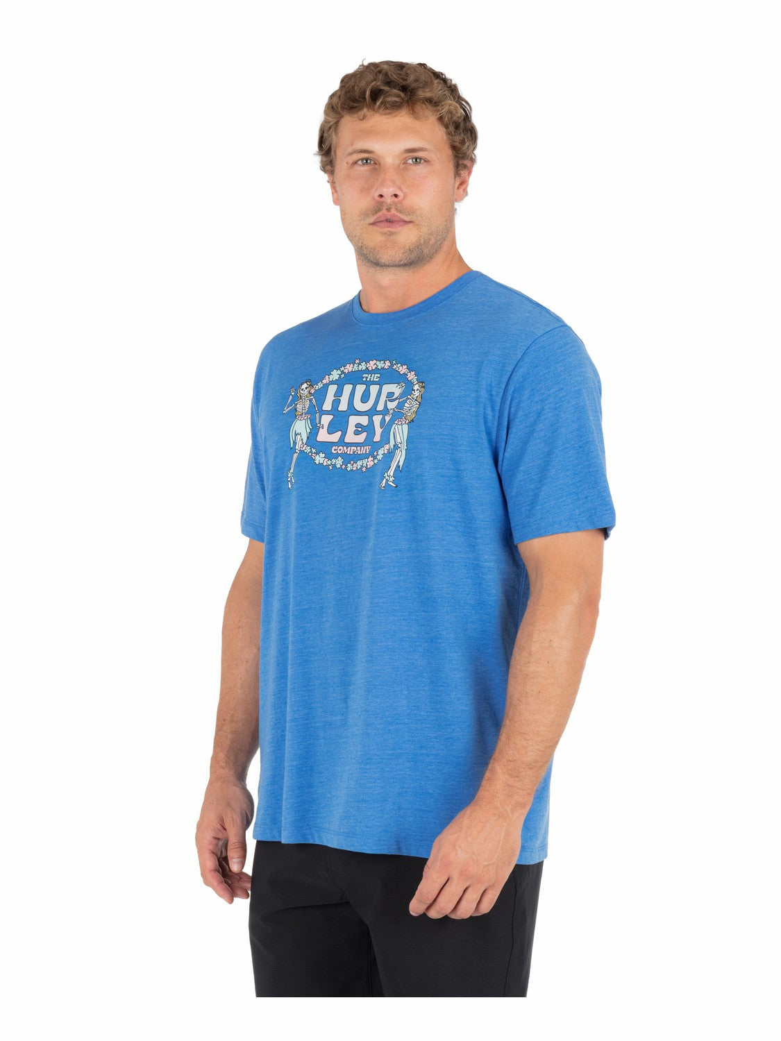 Skull Dancin Short Sleeve | Hurley - Seashore Heather
