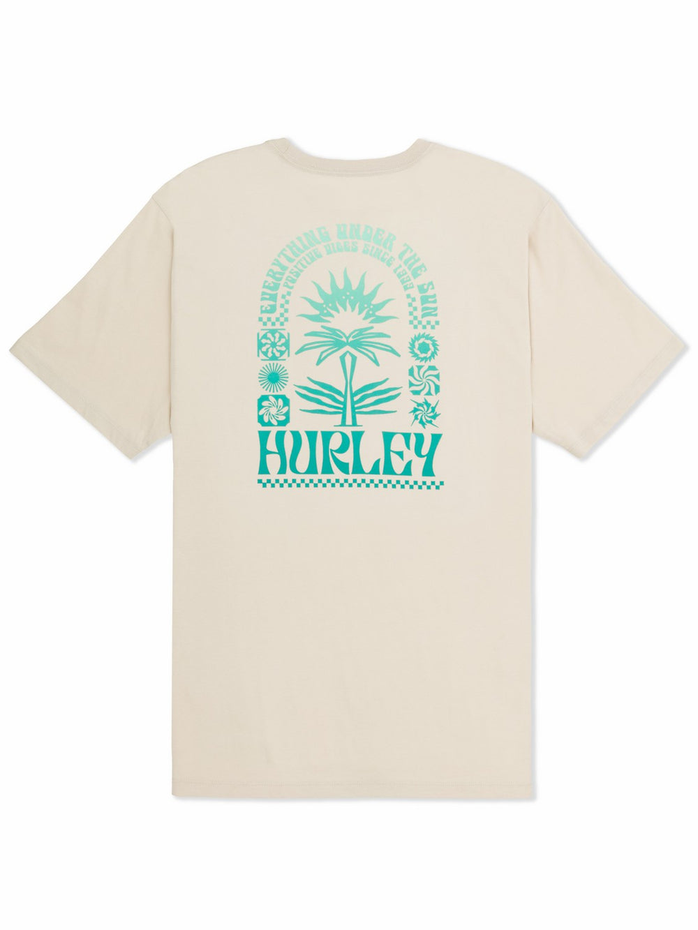 Glyphic Short Sleeve | Hurley - Bone