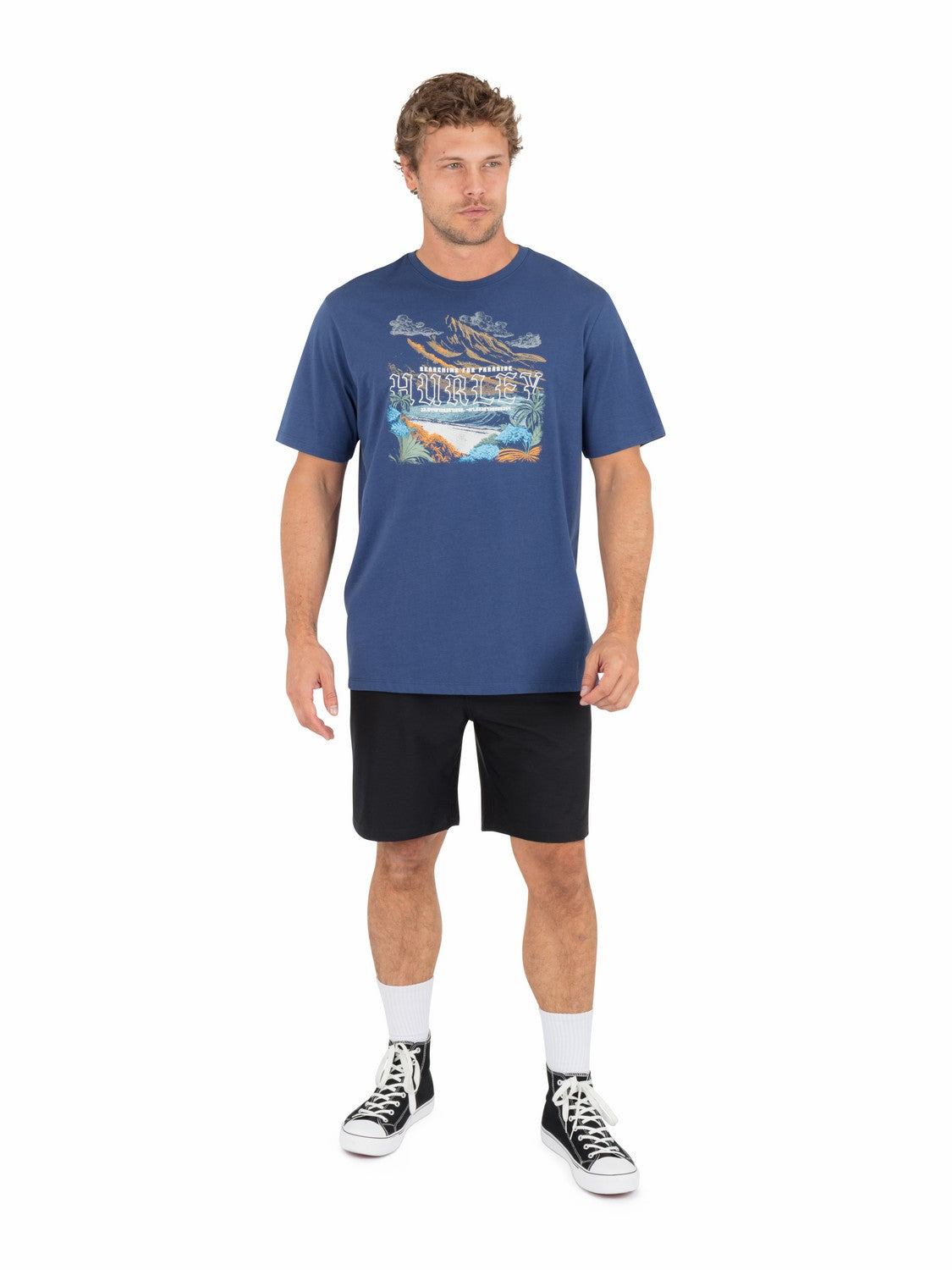 Finding Paradise Short Sleeve | Hurley - Abyss