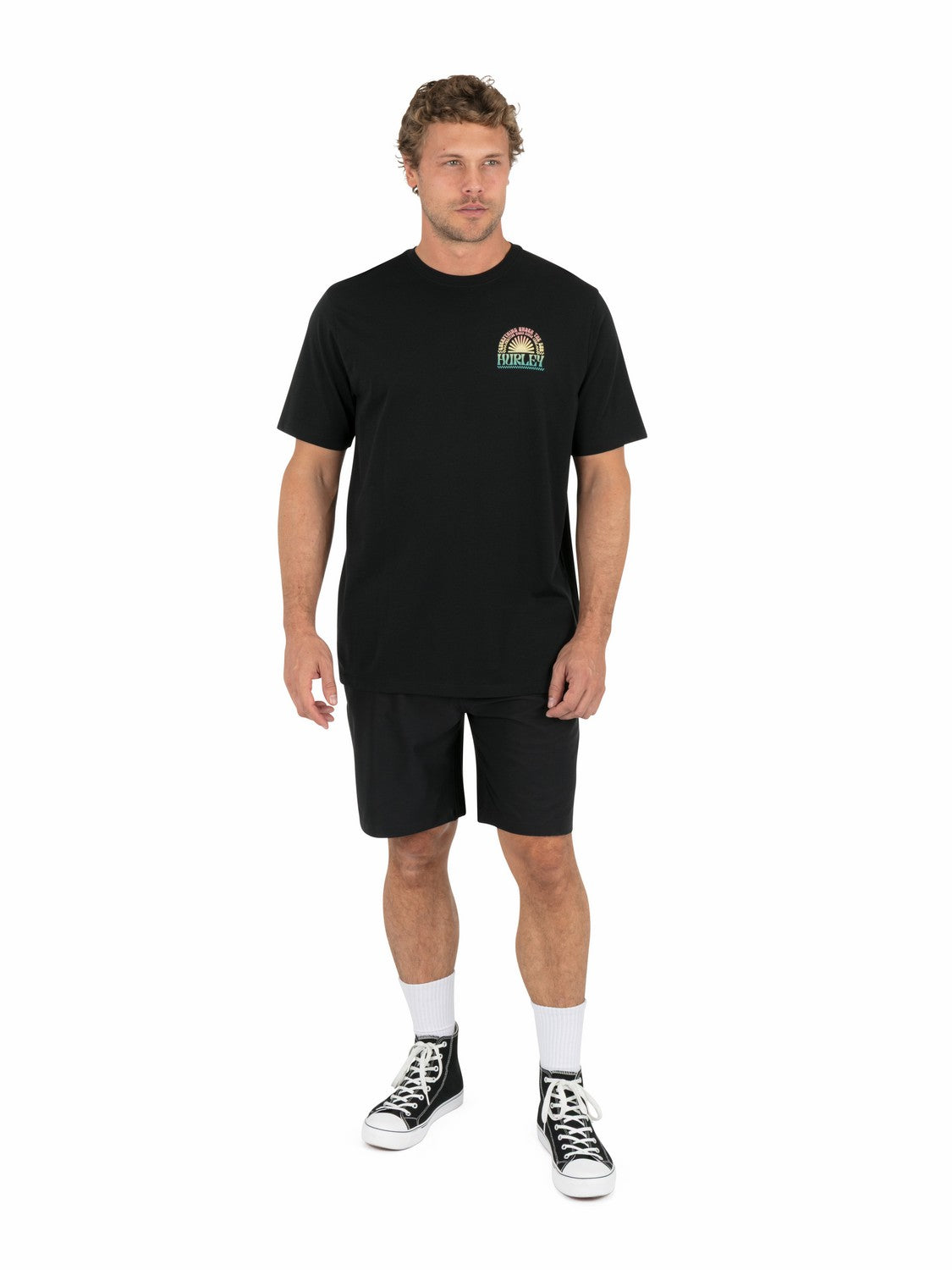 Glyphic Short Sleeve | Hurley - Black