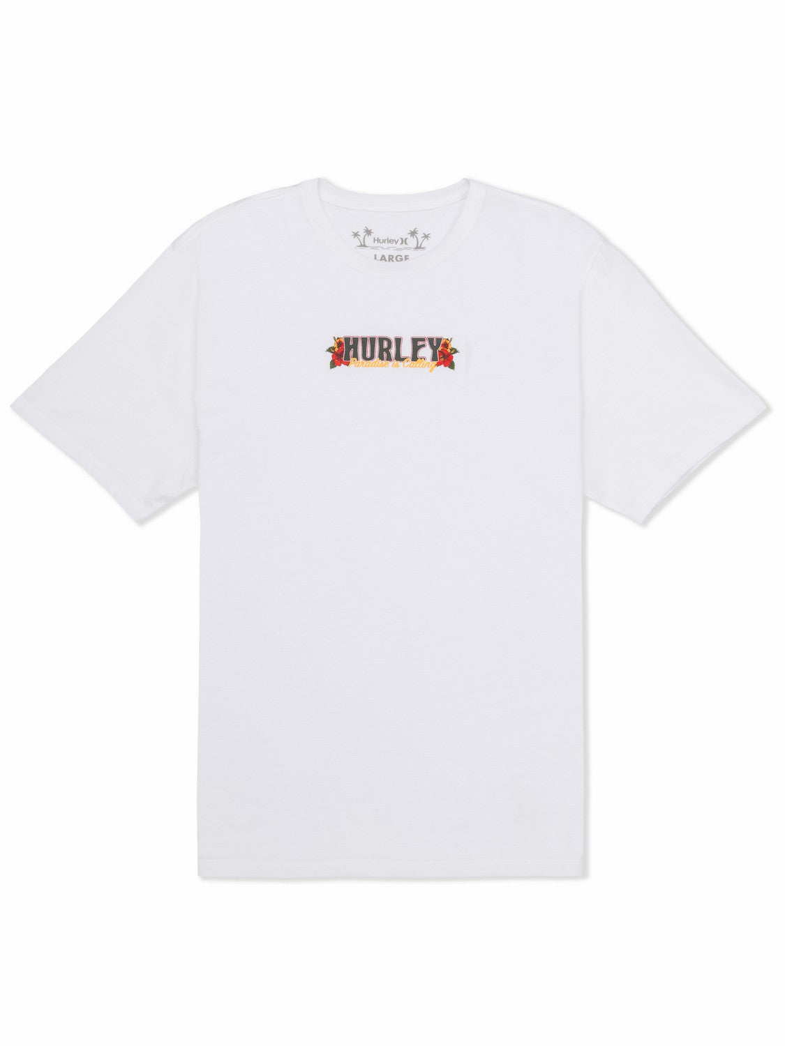 Sippin On Paradise Short Sleeve | Hurley - White