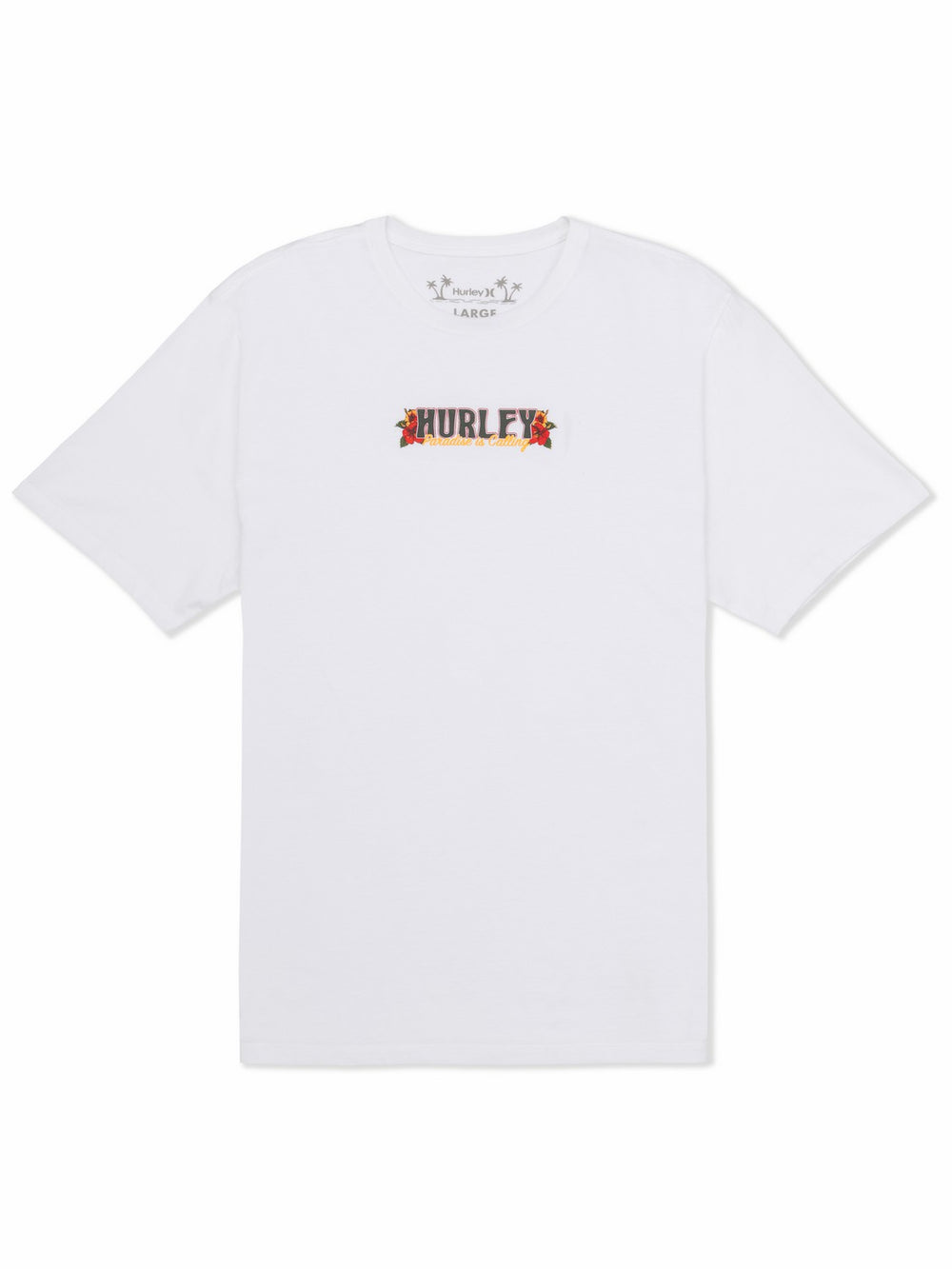 Sippin On Paradise Short Sleeve | Hurley - White