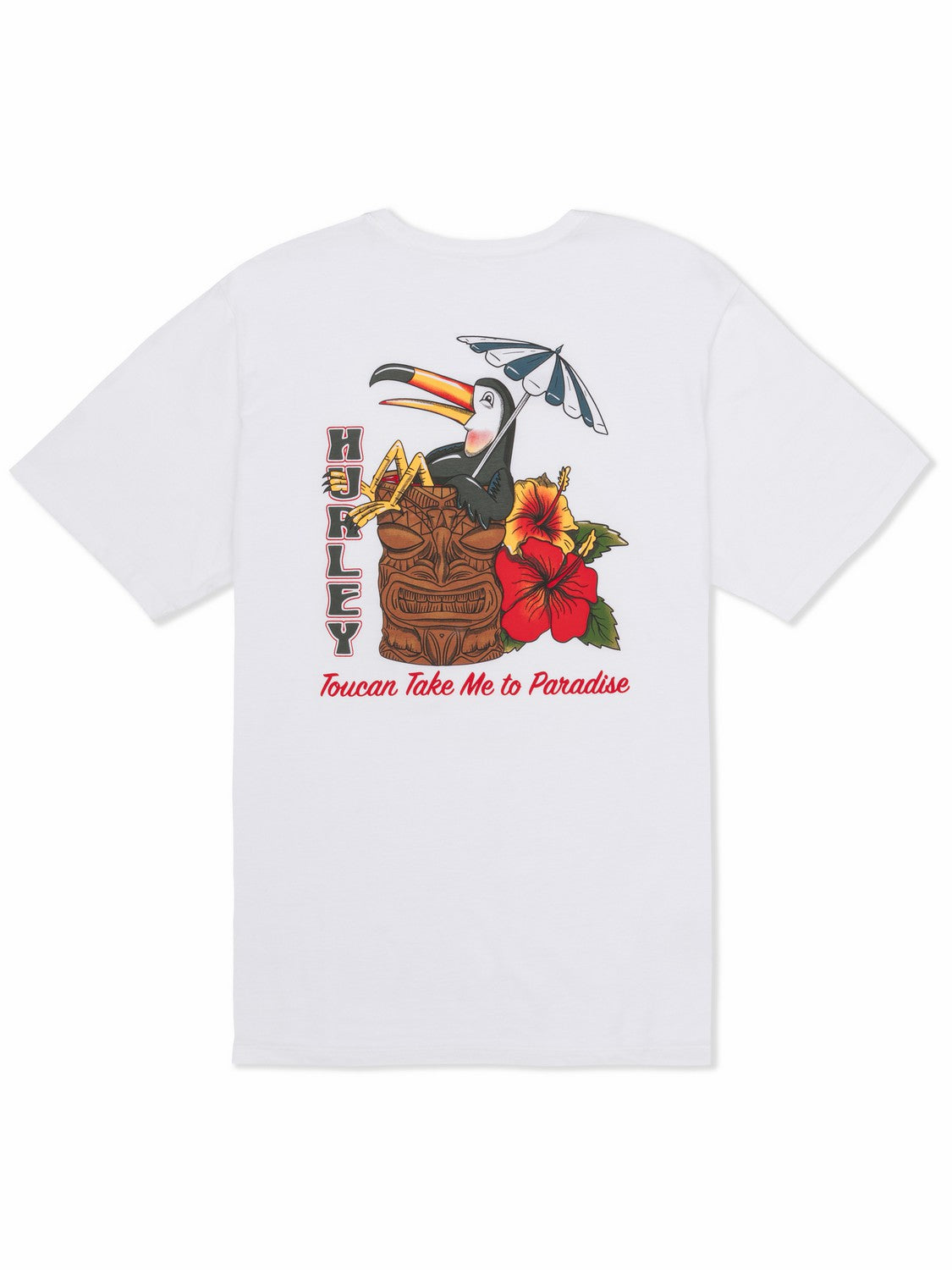 Sippin On Paradise Short Sleeve | Hurley - White
