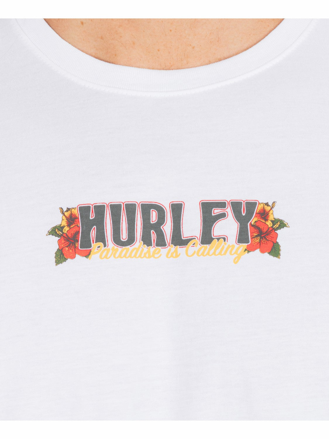 Sippin On Paradise Short Sleeve | Hurley - White